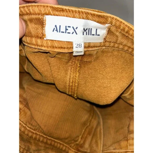 Alex Mill Women’s Thompson High Rise Straight Jeans size 28 NWOT 100% Cotton